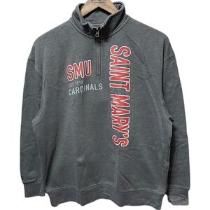 Vintage 00s St Mary’s University Cardinals SMU college sports 1/4 zip sweatshirt
